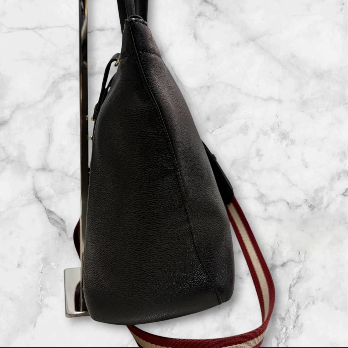 BALLY バリー トートバッグ ビジネスバッグ レザー ブラック トレイン
