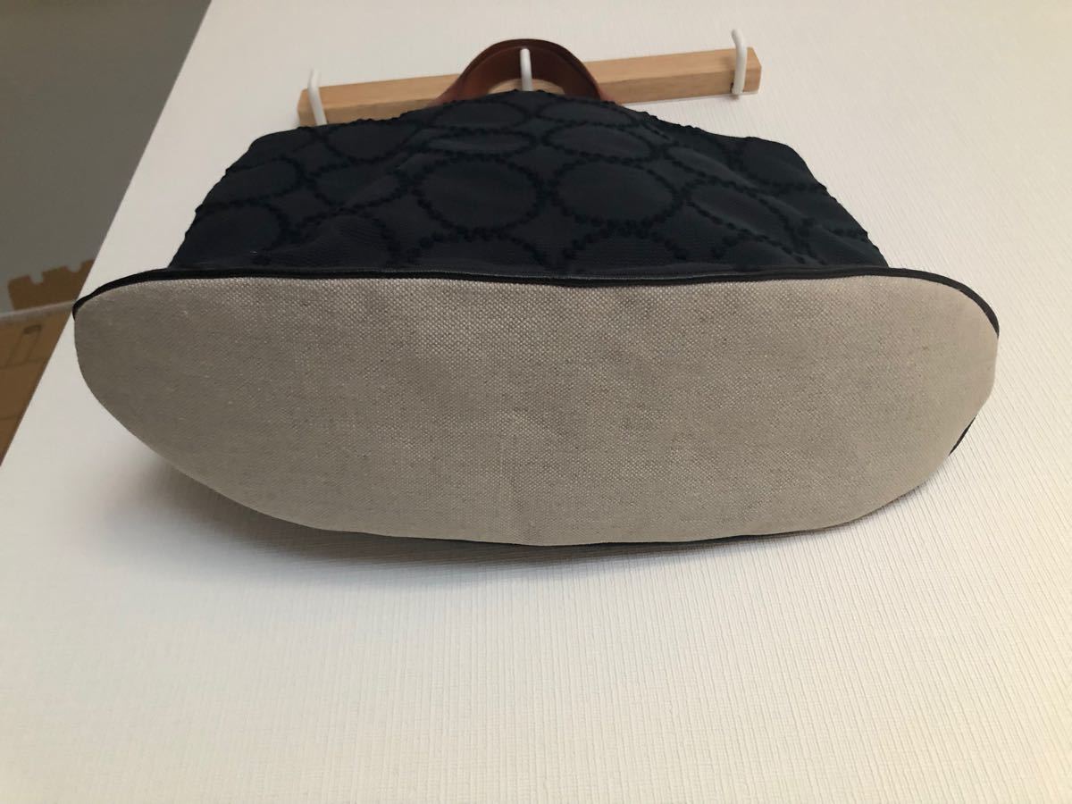 新品 ミナペルホネン laiva bag 【受注生産商品】tambourin× tambourin ネイビー ライババッグ