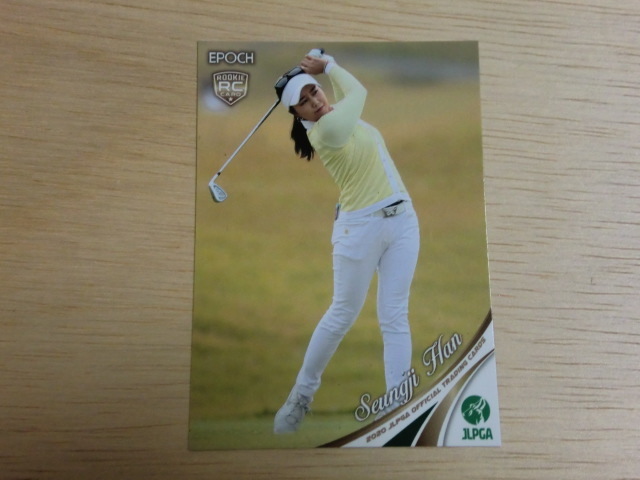 EPOCH JPLGA 2020　No.65　ハンスンジ　女子ゴルフ　レギュラーカード_画像1