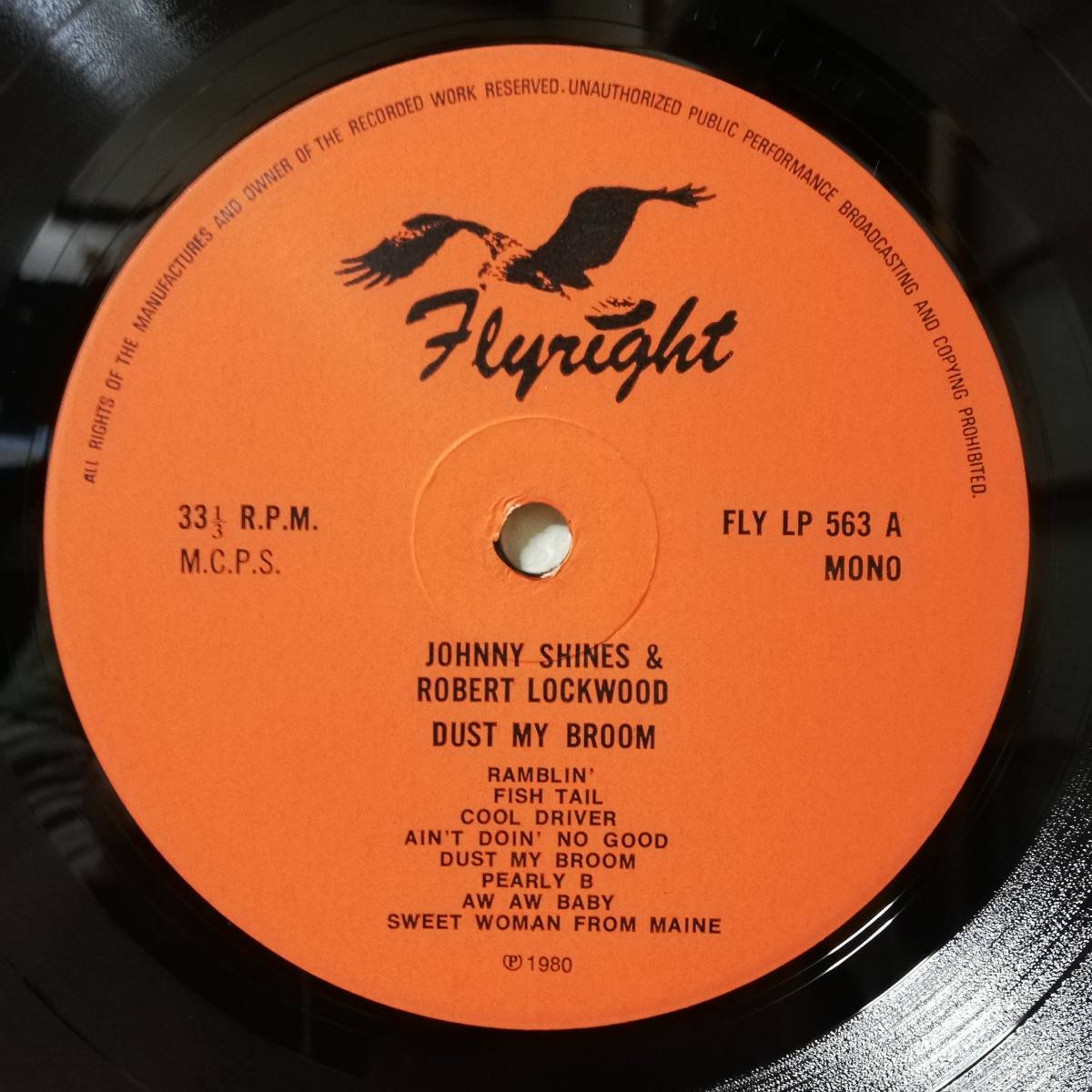 【LP】JOHNNY SHINES & ROBERT LOCKWOOD - DUST MY BROOM - *1_画像3