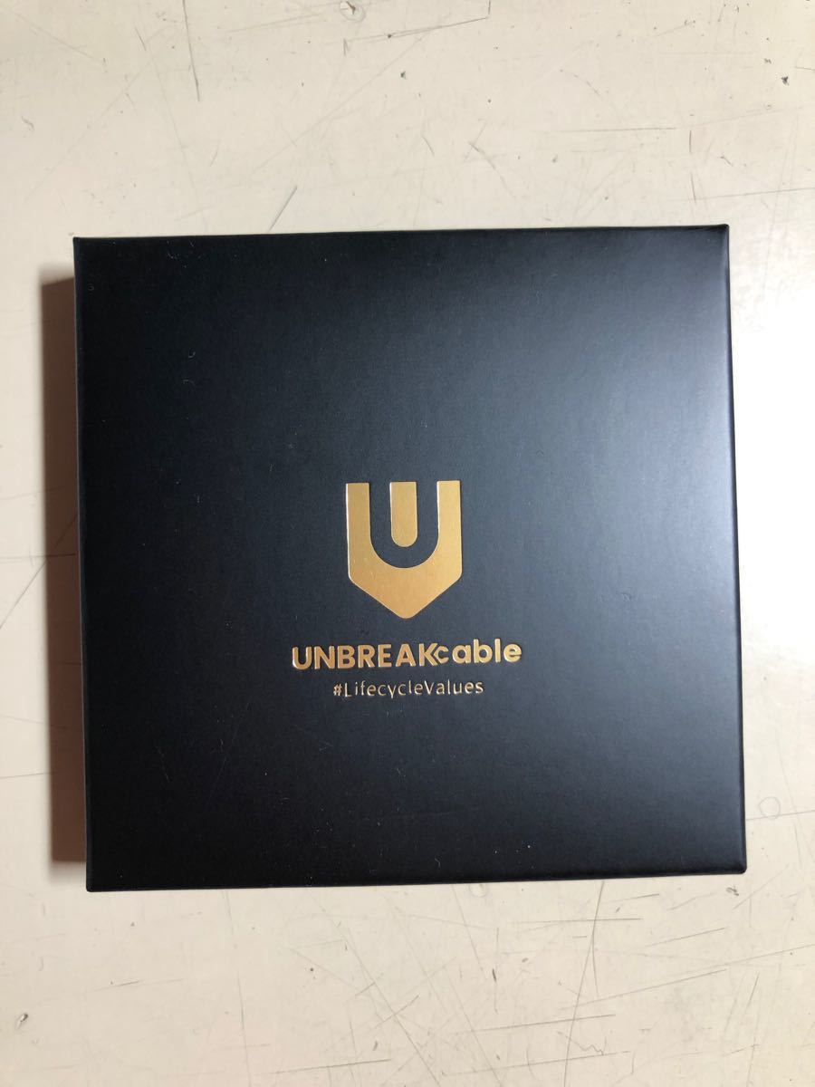 【新品未使用！！】UNBREAKcable iPhone充電ケーブル ライトニングケーブル
