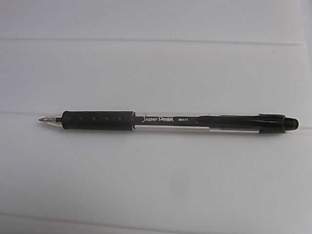 ぺんてる　ボールペン0.7mm 黒 ブラック　Super Pentel （スーパー ぺんてる） 油性ボールペン　BK477 送料120円_画像10