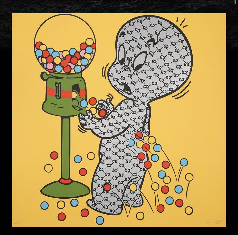 トレバーアンドリュー ☆Gucci Ghost Casper Gumball Yellow トレバーアンドリュー ☆Gucci Ghost Casper Gumball Yellow