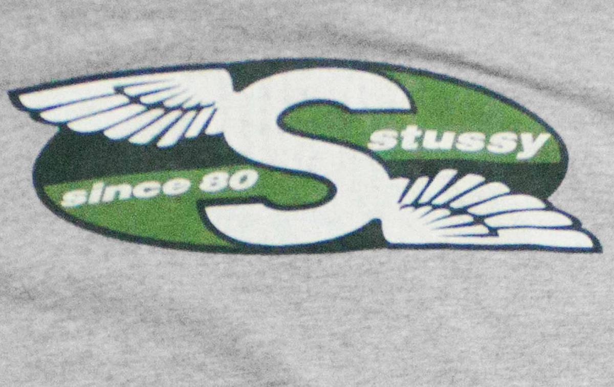 激レア! 90's USA製 OLD STUSSY ウィングロゴ Tシャツ ステューシー JIMMY'Z オールドスケート_画像5