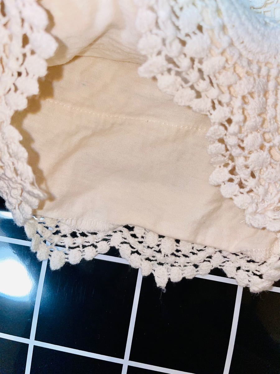Paypayフリマ Sirmione キュロット 白 レース パンツ 100 Paypayフリマ Sirmione キュロット 白 レース パンツ 100
