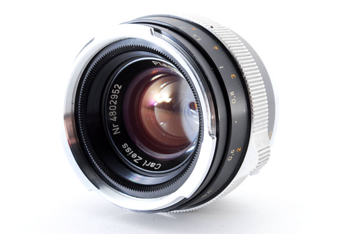 値下げ！　★☆希少レンズ！　CONTAREX Carl Zeiss Planar 50mm F2 動作良好品！　ドイツ製　＃C133☆★_画像1