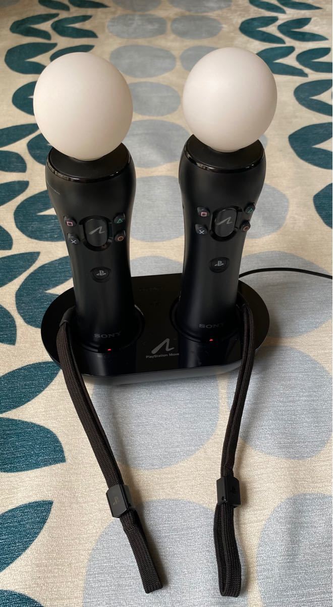 PlayStation Move 充電スタンド＋モーションコントローラー （CECH-ZCM1J）2本セット