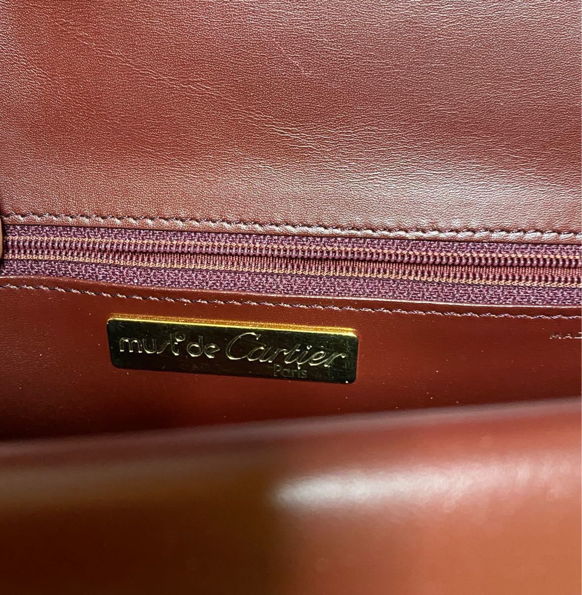 ◯美品◯ カルティエ マストライン ショルダー バッグ DK382 ◯美品◯ カルティエ マストライン ショルダー バッグ DK382