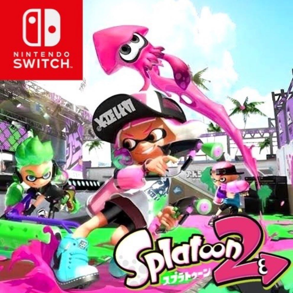 新品】2本セット Switch マリオカート8DX スプラトゥーン2 新品】2本セット Switch マリオカート8DX スプラトゥーン2