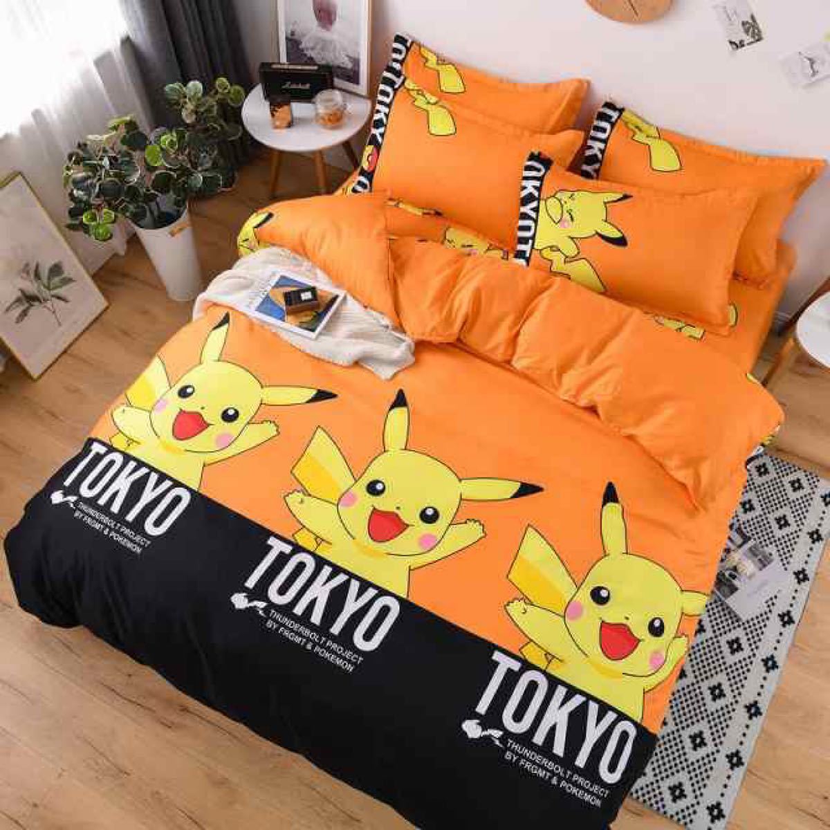Paypayフリマ 寝具カバーセット ピカチュウ ポケモン 布団カバー シーツ 枕カバー 洋式 和式兼用 Paypayフリマ 寝具カバーセット ピカチュウ ポケモン 布団カバー シーツ 枕カバー 洋式 和式兼用