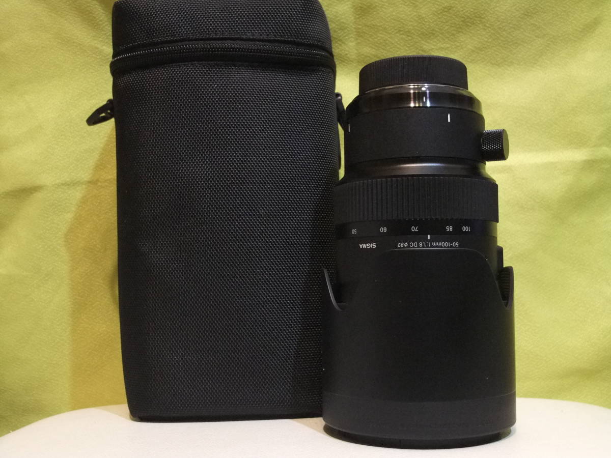 ○美品!完動品 ニコン AF用 シグマ Art 50-100mm f1.8 DC HSM SIGMA