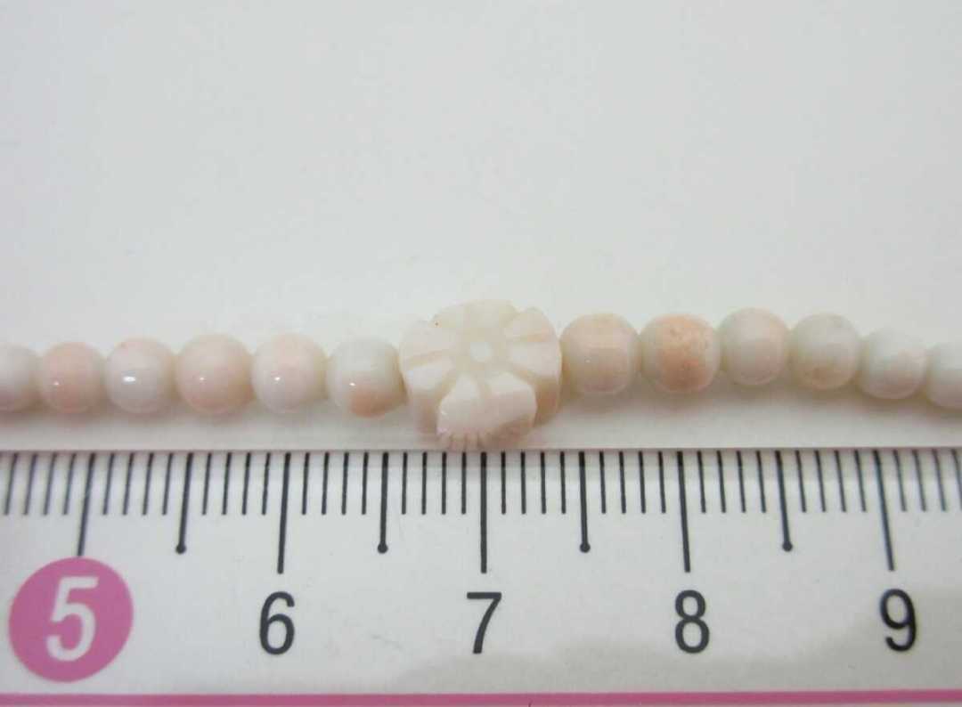 【TOP】珊瑚 サンゴ 羽織紐 和装小物 ルース 根付 h32._画像9