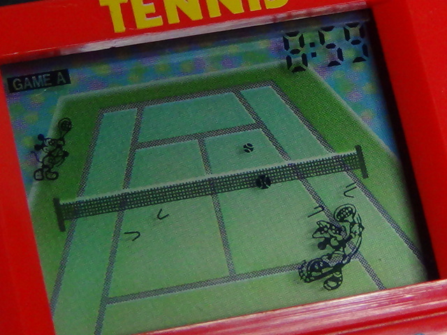 再値下 DISNEY TENNIS ディズニー テニス ミッキー ミニー レトロ ゲーム lsi lcd おもちゃ 電子ゲーム ビンテージ_画像4