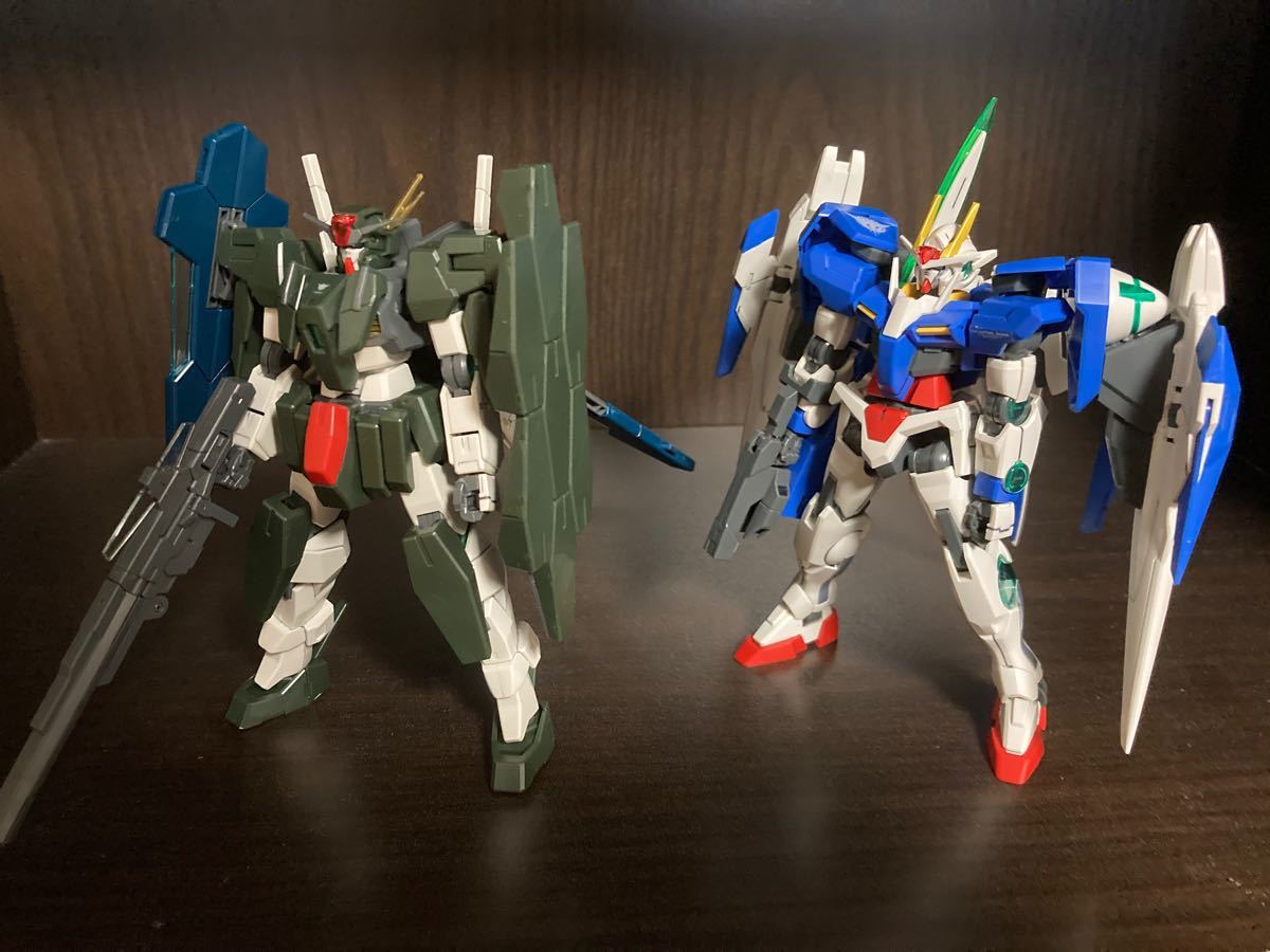 未組立 ガンプラEXPO「ダブルオー&ケルディム」「アリオス&GN 未組立 ガンプラEXPO「ダブルオー&ケルディム」「アリオス&GN