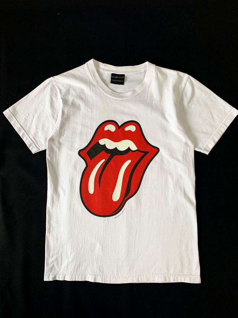 00's VINTAGE ローリングストーンズ 半袖Tシャツ 2002年 コピーライト リップ&タン wall of fame ROLLING STONES ロックT バンドTシャツ_画像1