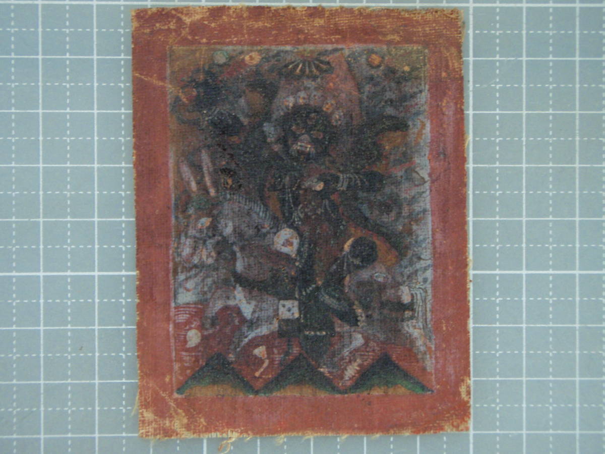 チベット　タンカ　曼荼羅　No7 18世紀　オリジナル保証