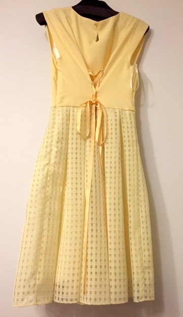 [ last ][ new goods ] color dress eme/AIMER yellow size 9 number [ regular price 33,480 ten thousand jpy ]