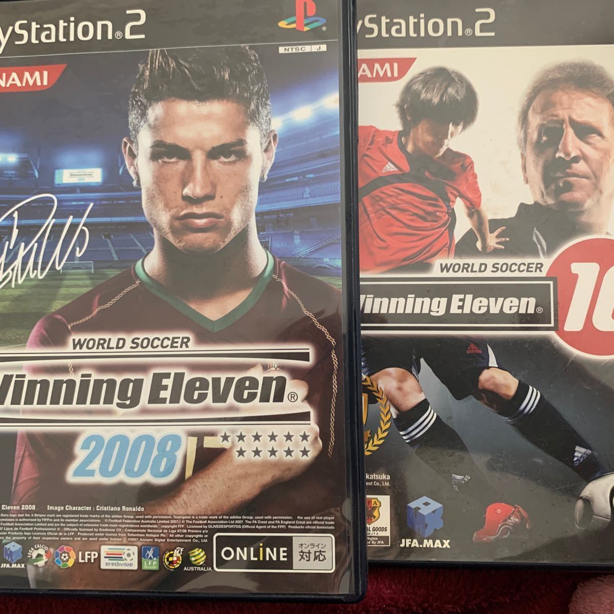 【PS2】 WORLD SOCCER Winning Eleven 2008・10   ２個