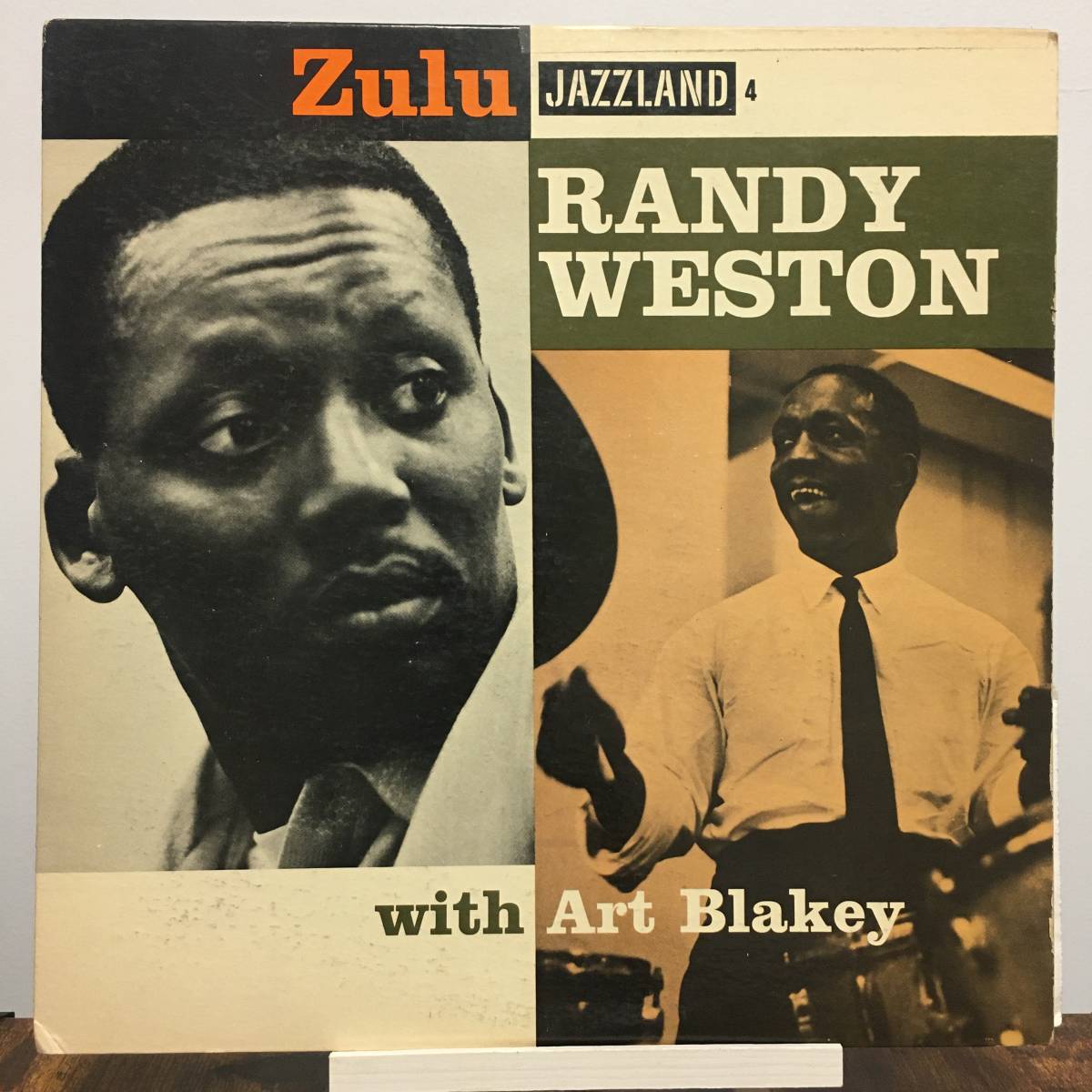 ◆ Zulu ◆ Randy Weston with Art Blakey ◆ JAZZLAND 深溝 米盤_画像1
