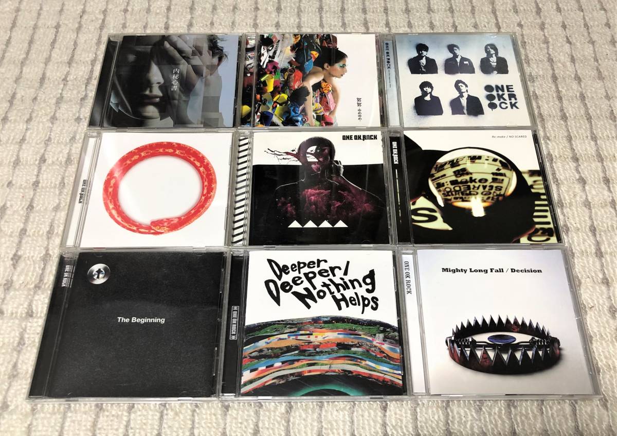■送料無料■ ONE OK ROCK シングル CD 全9枚セット