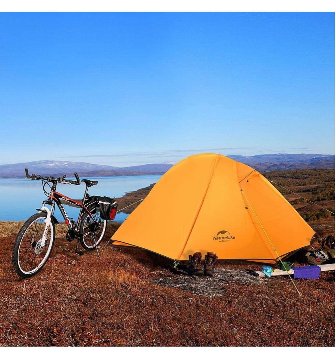 Naturehike ネイチャーハイク テント 2人用 キャンプ アウトドア バイクツーリング アウトドアテント 