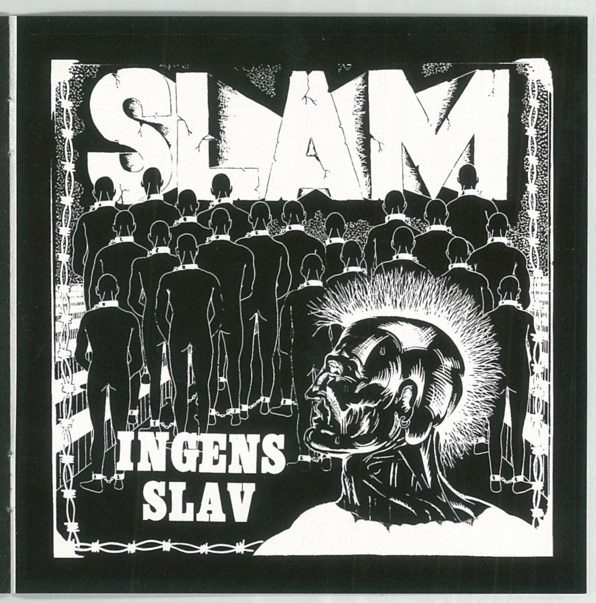 SLAM ／ END OF LAUGHTER・INGENS SLAV　輸入盤ＣＤ　　　検キー SEPTIC DEATH ACCUSED POISON IDEA GANG GREEN SUICIDAL TENDENCIES C.O.C_画像1