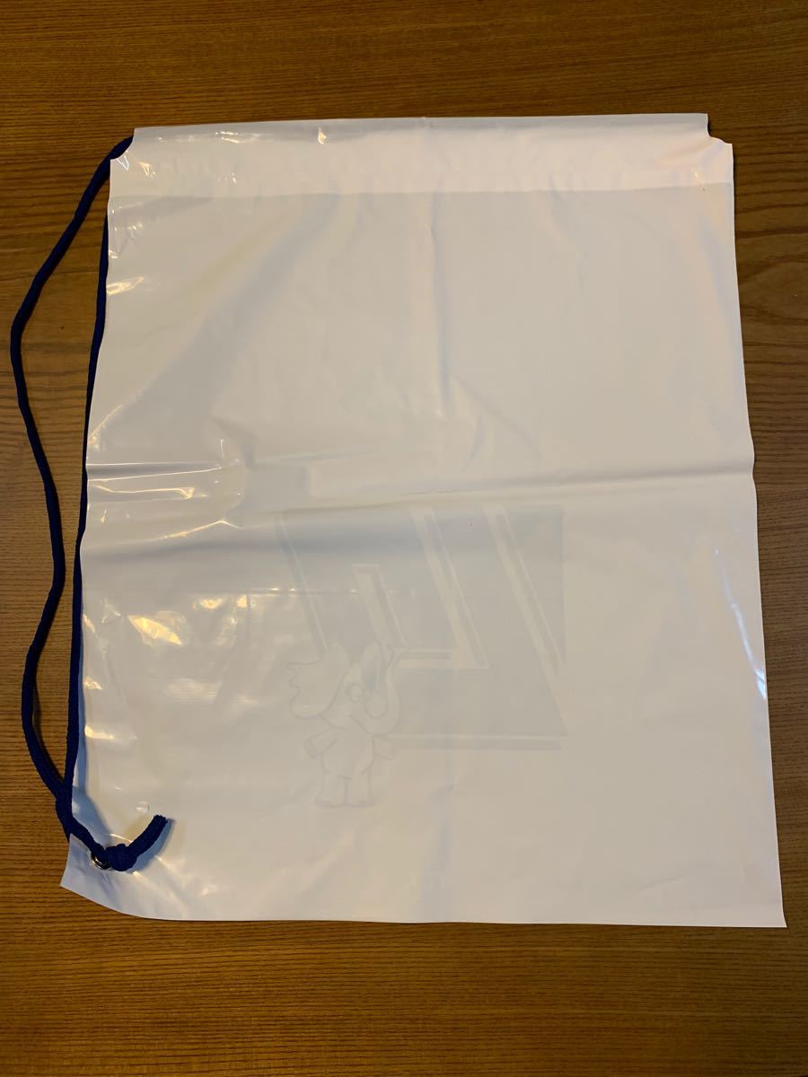 Paypayフリマ 未使用 片紐ビニールナップサック 2枚セット Paypayフリマ 未使用 片紐ビニールナップサック 2枚セット