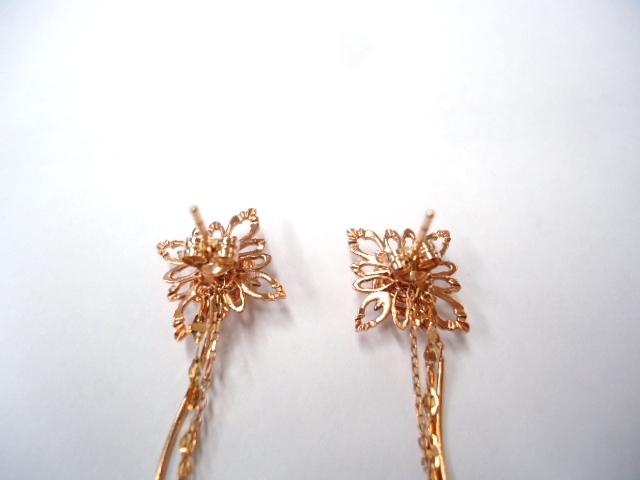 Mza-81b☆ワケあり新品☆EAR DRESS ピアス&ピアスチャームセット