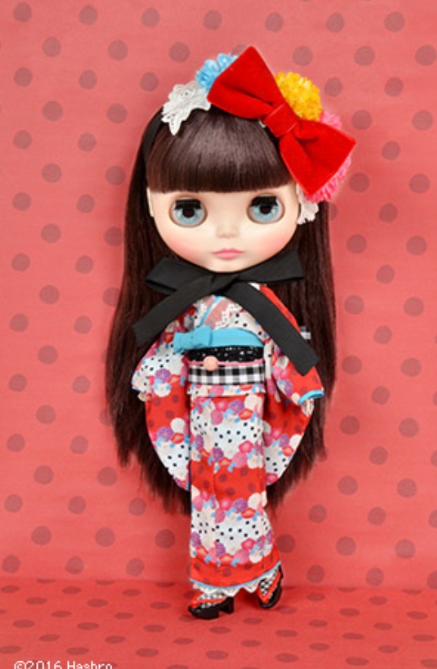 ブライス レディカメリア 輸送箱にて保管品 新品未開封品 Blythe ネオブライス 人形 着物 日本人形 和服