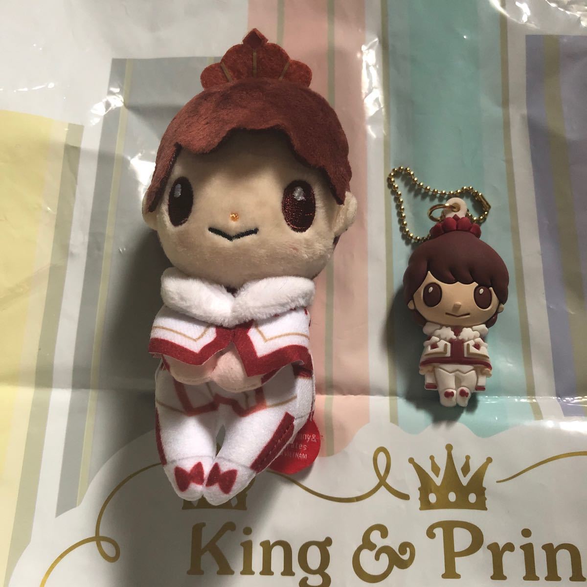 King & Prince キンプリ 平野紫耀さん ちょっこりさん pvcキーホルダー