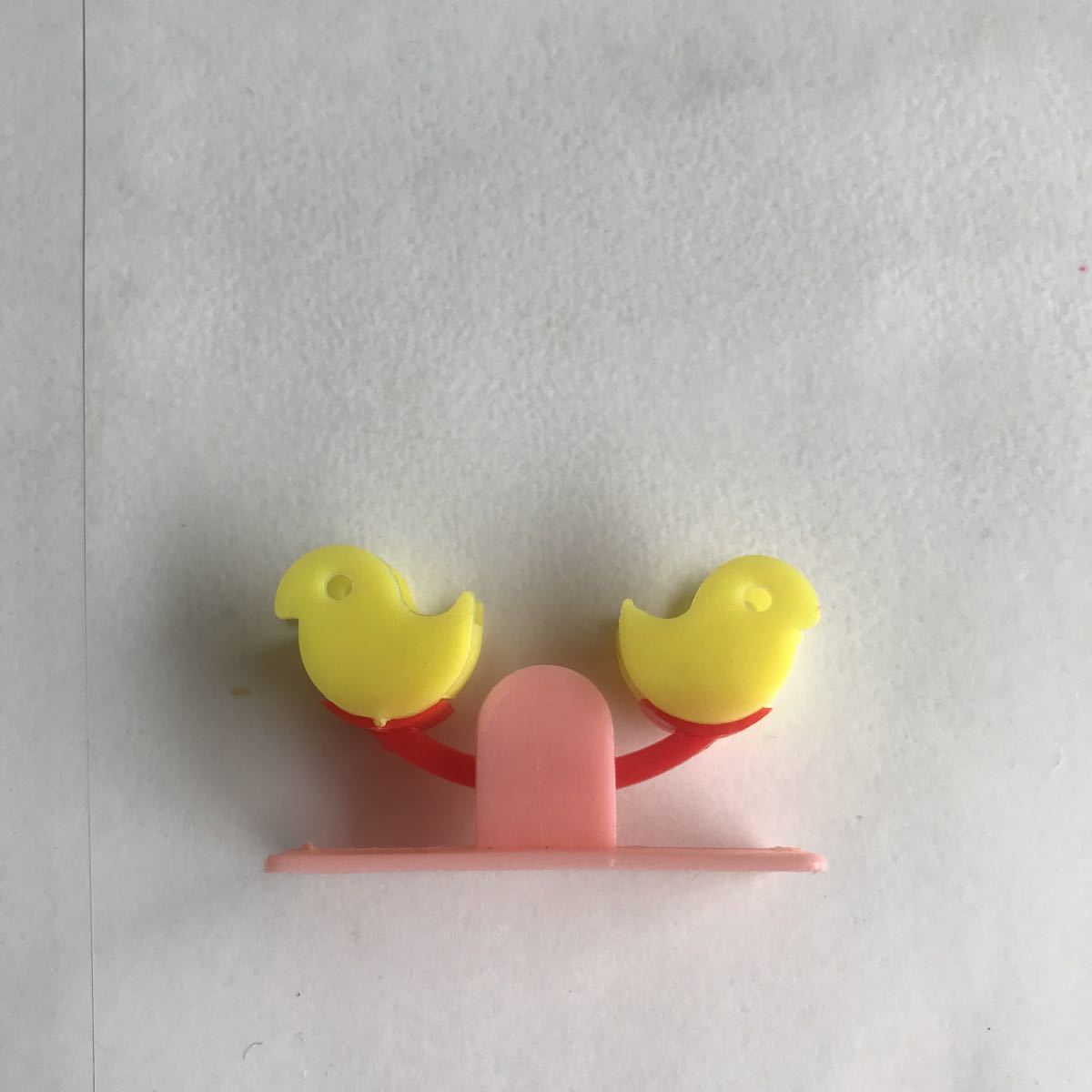 □昭和レトロ グリコおまけ ヒヨコの秤 はかり 当時物□検 □昭和レトロ グリコおまけ ヒヨコの秤 はかり 当時物□検