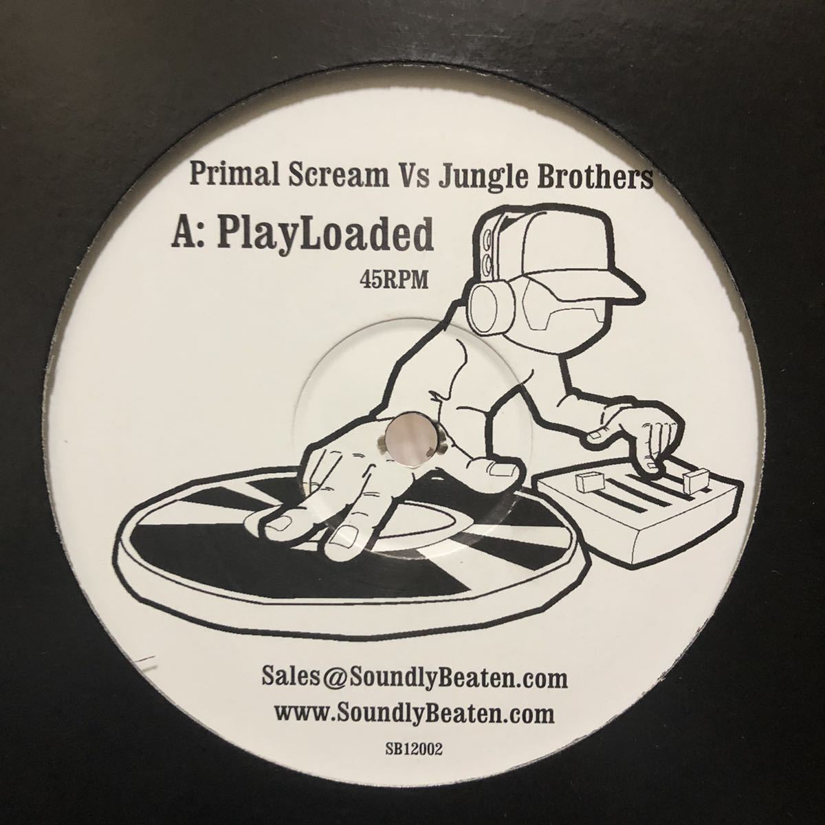 PRIMAL SCREAM VS JUNGLE BROTHERS / PLAYLOADED 12inch EP_画像1