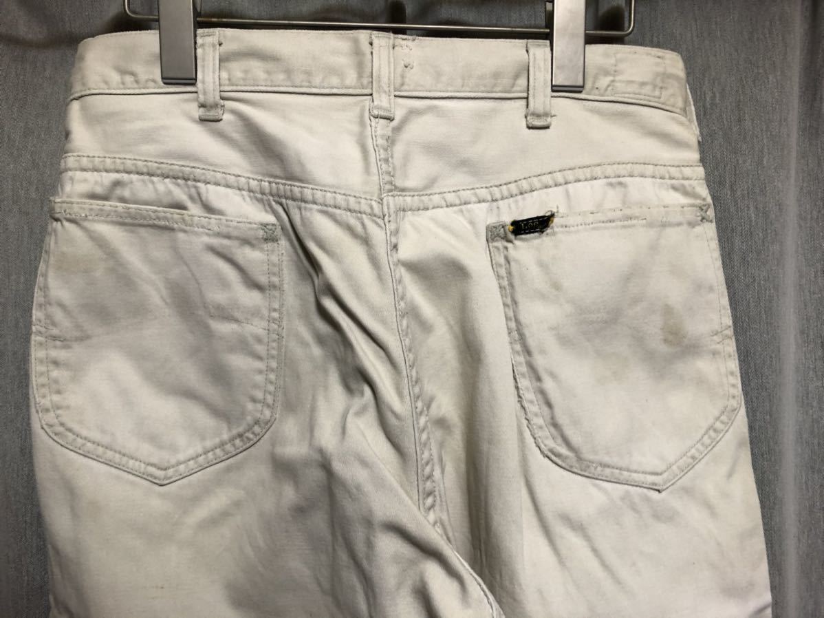 ビンテージ Lee WESTERNER リー ウエスターナー コットンサテン パンツ