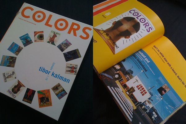 希少！洋書【Colors Issues 1-13】Tibor Kalman/ティボール・カルマン