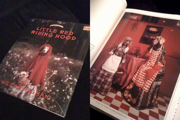 定番 希少 洋書★【Little Red Riding Hood 】William Wegman/写真集★ウェッグマン/おとぎ話 アート写真 定番 希少 洋書★【Little Red Riding Hood 】William Wegman/写真集★ウェッグマン/おとぎ話 アート写真