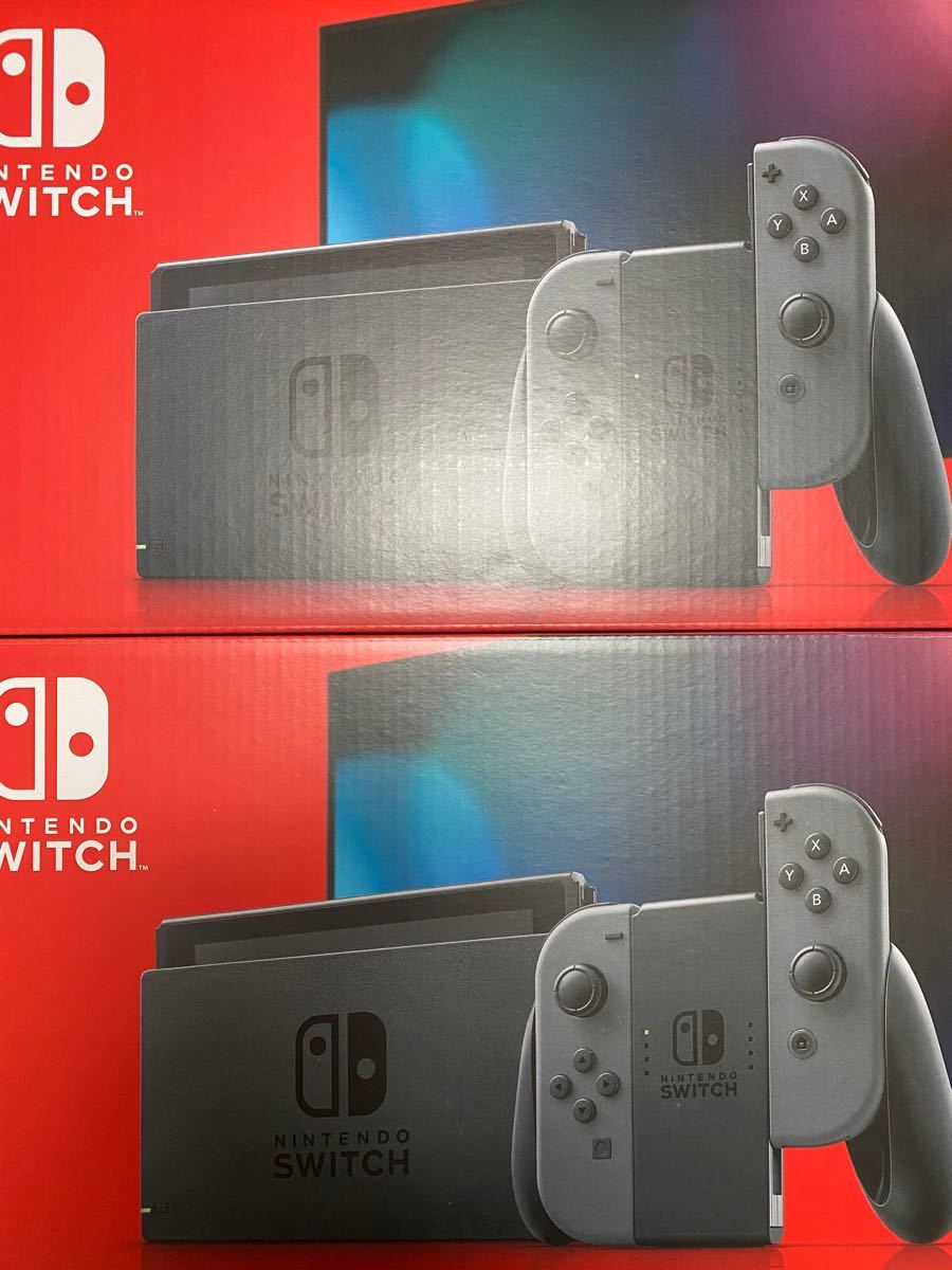 【新品】新型 Nintendo Switch 任天堂スイッチ 本体 グレー