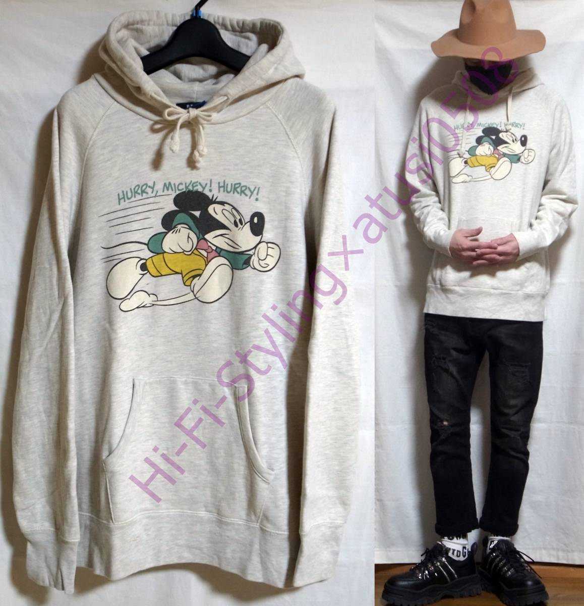 代購代標第一品牌 樂淘letao 即決 Beams Disney 限定 ミッキー パーカー プルオーバー フーディー L オフホワイト 霜降りグレー ビームス ディズニー ミッキーマウス 代購代標第一品牌 樂淘letao 即決 Beams Disney 限定 ミッキー パーカー プルオーバー フーディー L オフホワイト 霜降りグレー ビームス ディズニー ミッキーマウス