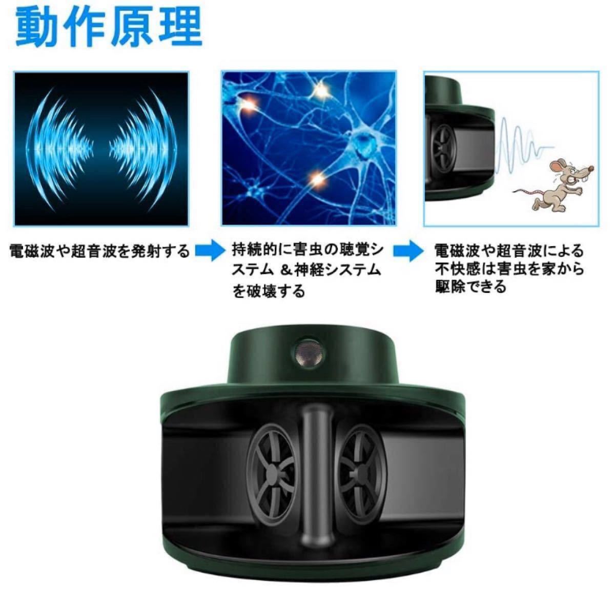 Paypayフリマ 未使用 新品 害虫 ネズミ駆除機 虫除け機 超音波 オマケ付き Paypayフリマ 未使用 新品 害虫 ネズミ駆除機 虫除け機 超音波 オマケ付き
