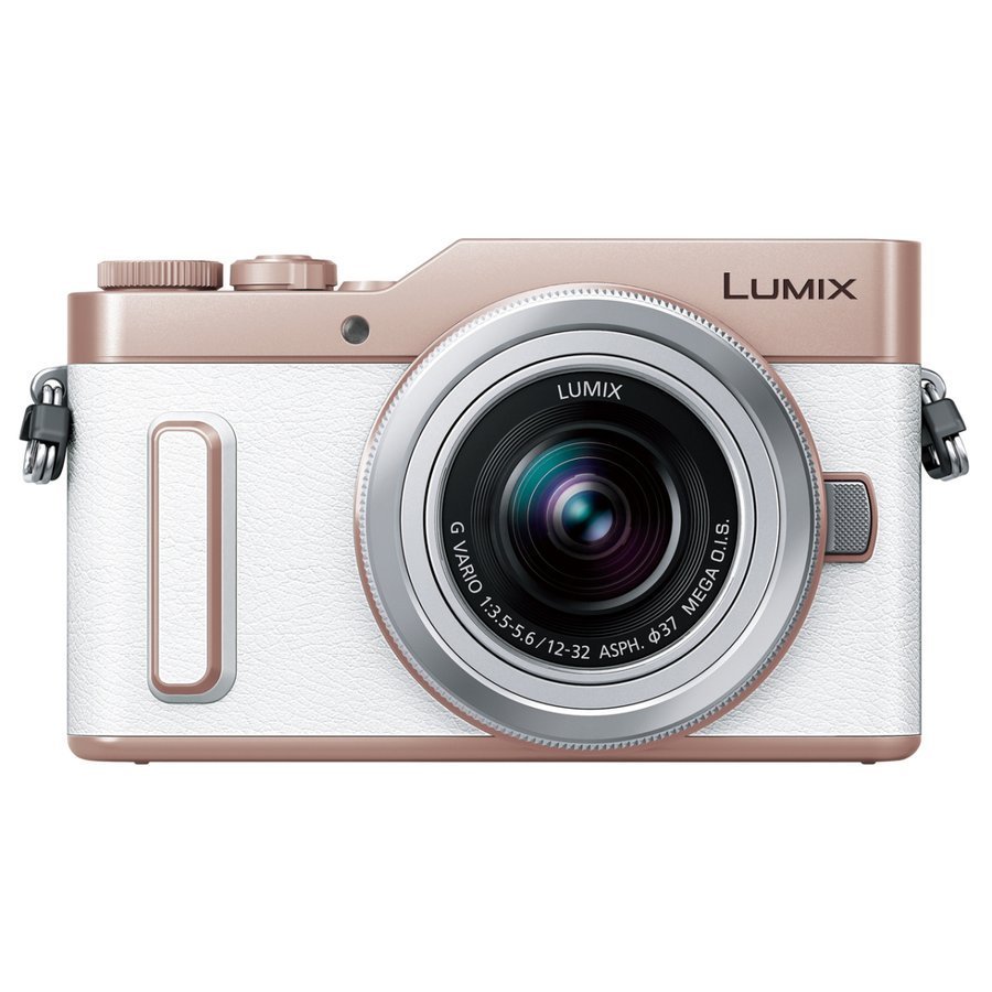 パナソニック Panasonic LUMIX DC-GF10 ホワイト 単焦点 ダブルレンズキット ミラーレス一眼レフ Wi-Fi搭載 カメラ 中古_画像2