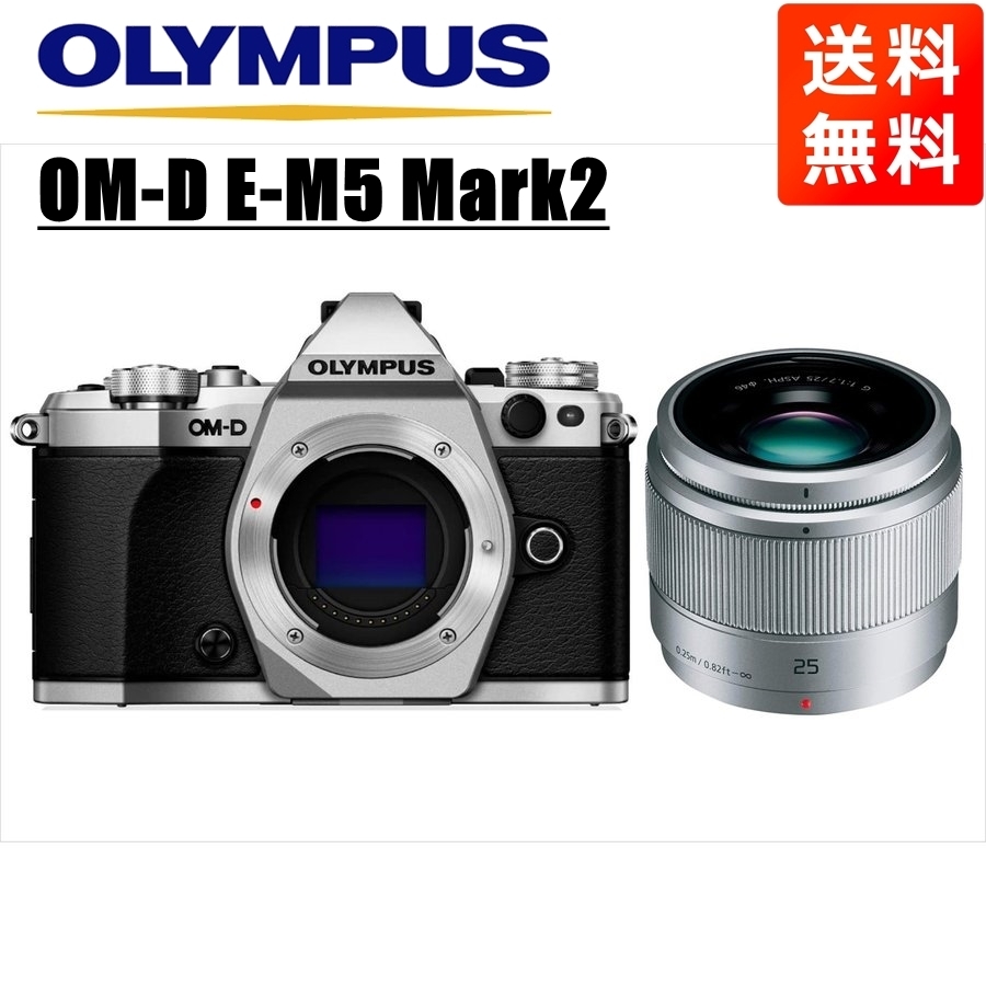 オリンパス OMD-EM5 Mark2 箱&付属品付 レンズセット カメラ デジタル 