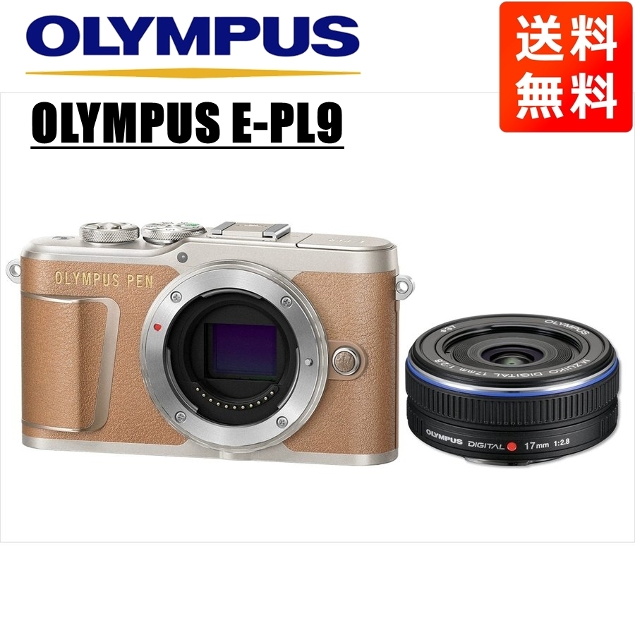 上質で快適 ブラウンボディ E-PL9 OLYMPUS オリンパス 17ｍｍ 中古