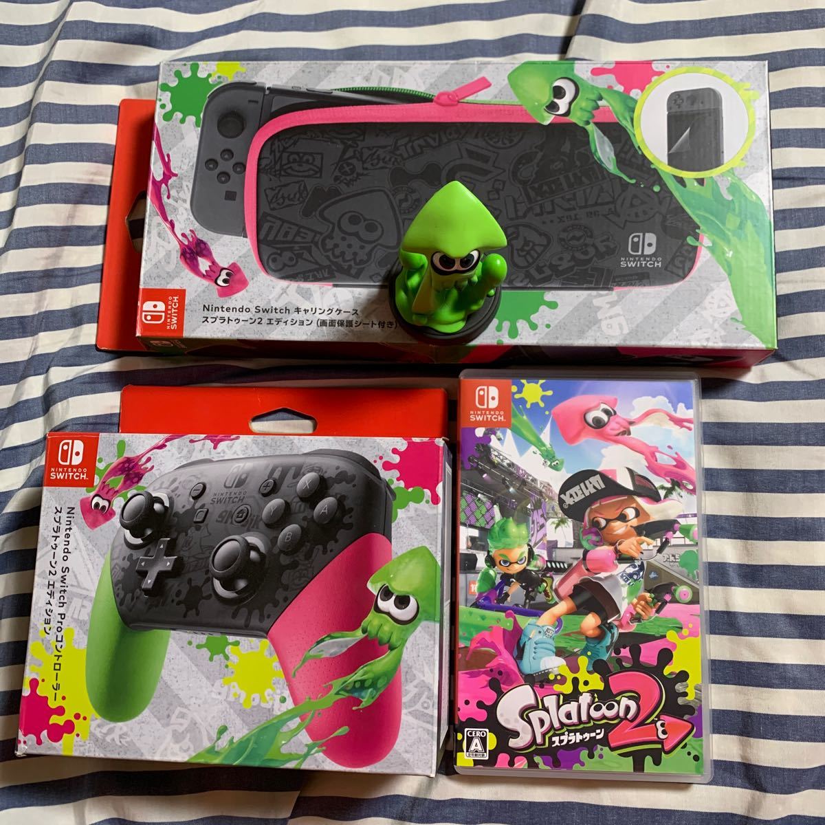 Nintendo Switch スプラトゥーン2エディション ソフト有+sensoricus.pl