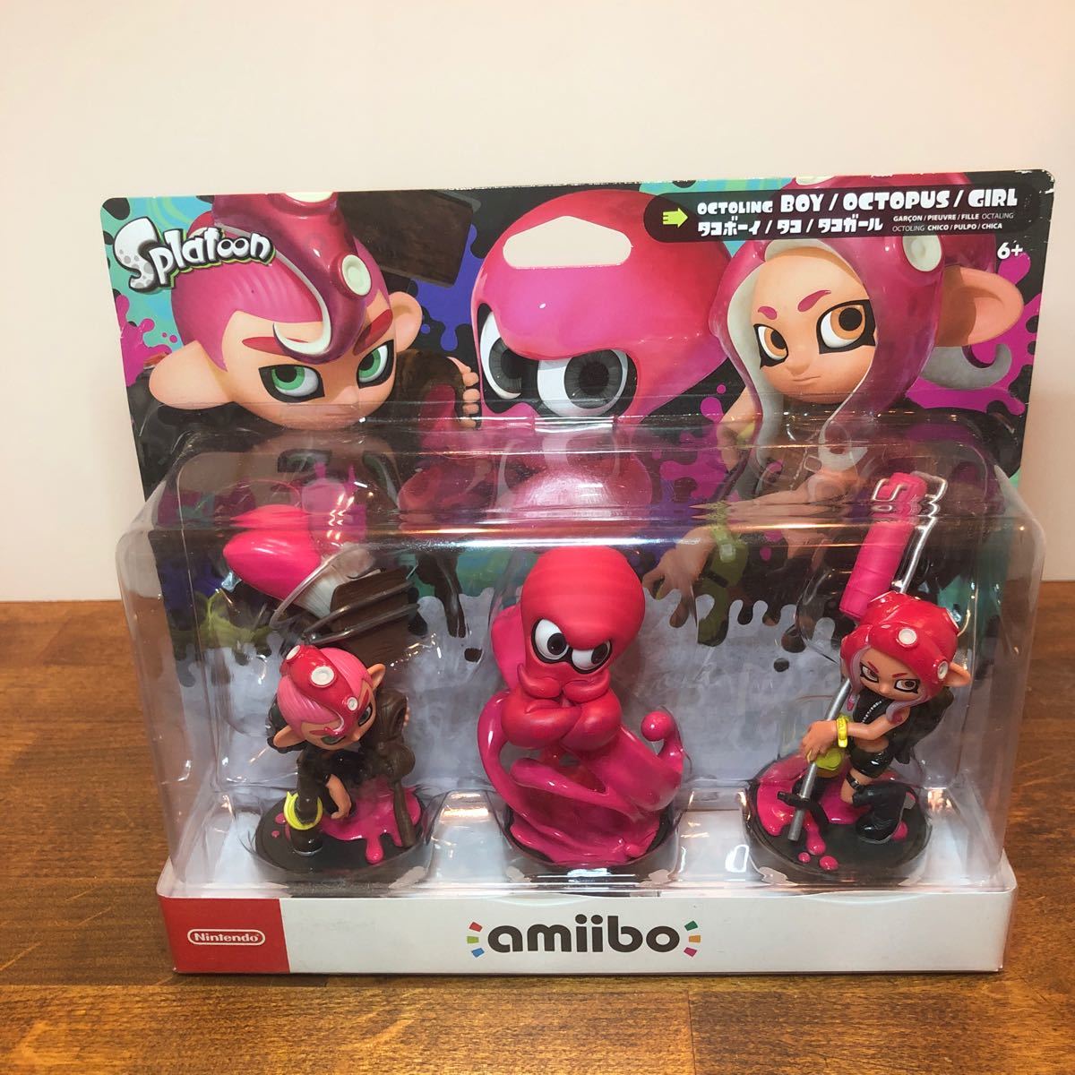スプラトゥーン 未開封 amiibo アミーボ セット 未使用 新品