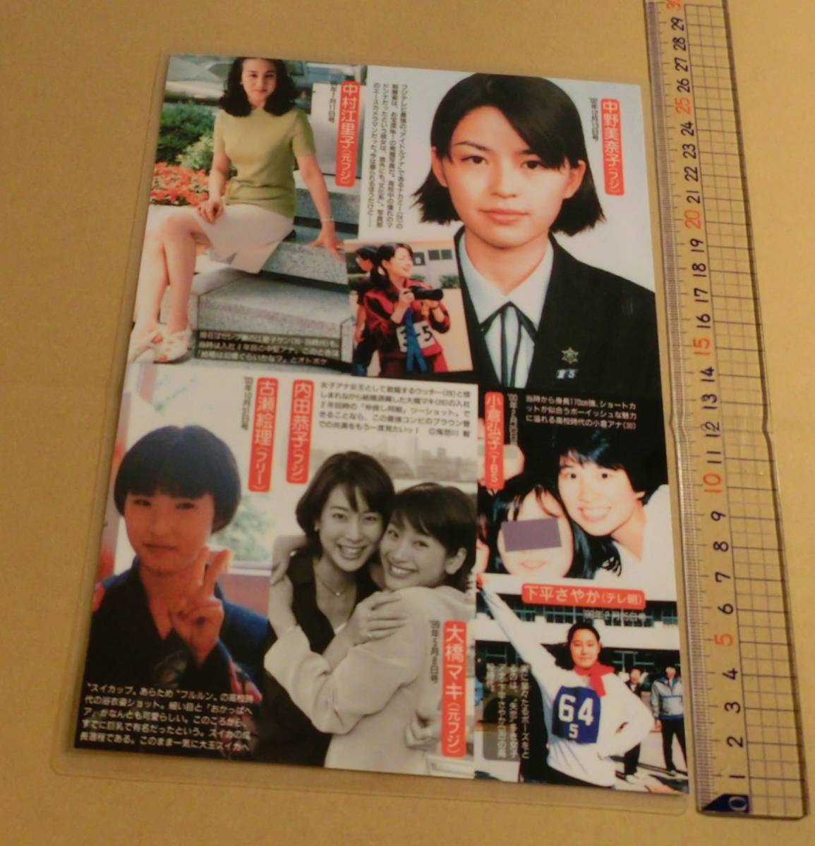 ヤフオク 松雪泰子 白石美帆 中野美奈子 中村江里子 小倉 ヤフオク 松雪泰子 白石美帆 中野美奈子 中村江里子 小倉