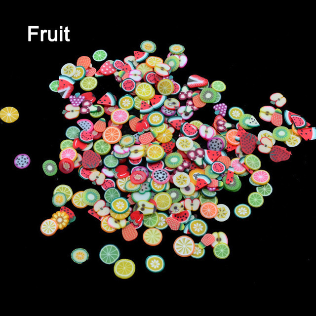  girl woman . hand made 1000 piece 3D fruit animal DIY nail art chip sticker decoration 