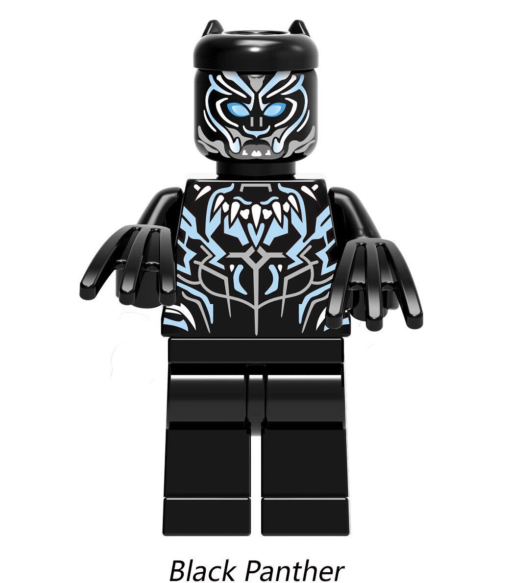 1体　ブラックパンサー マーベル　アベンジャーズ　ミニフィグ LEGO 互換 ブロック ミニフィギュア レゴ 互換 q_画像1