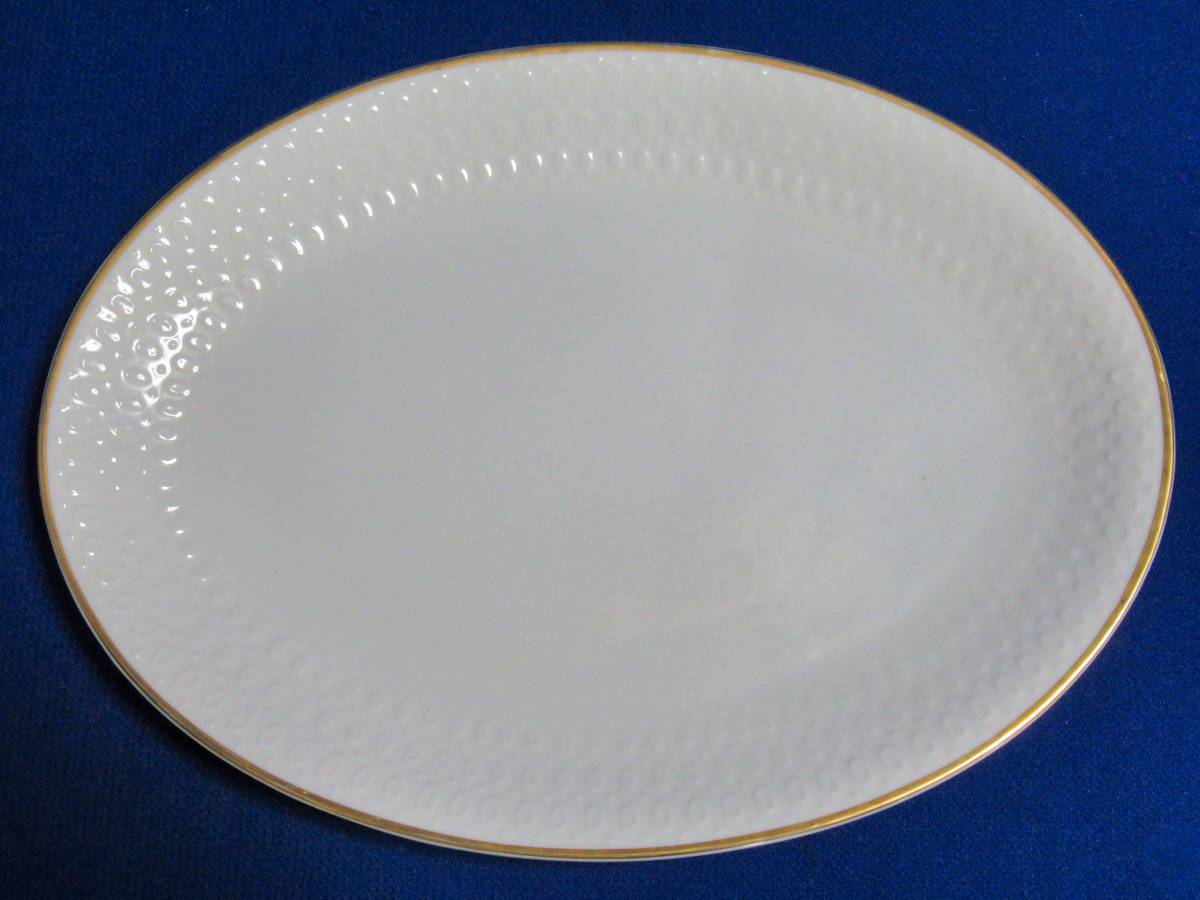【ＫＯＷＡ】　オーバルプラター 　陶器 　大皿　 楕円皿 　（Ｗ３６㎝）_画像4