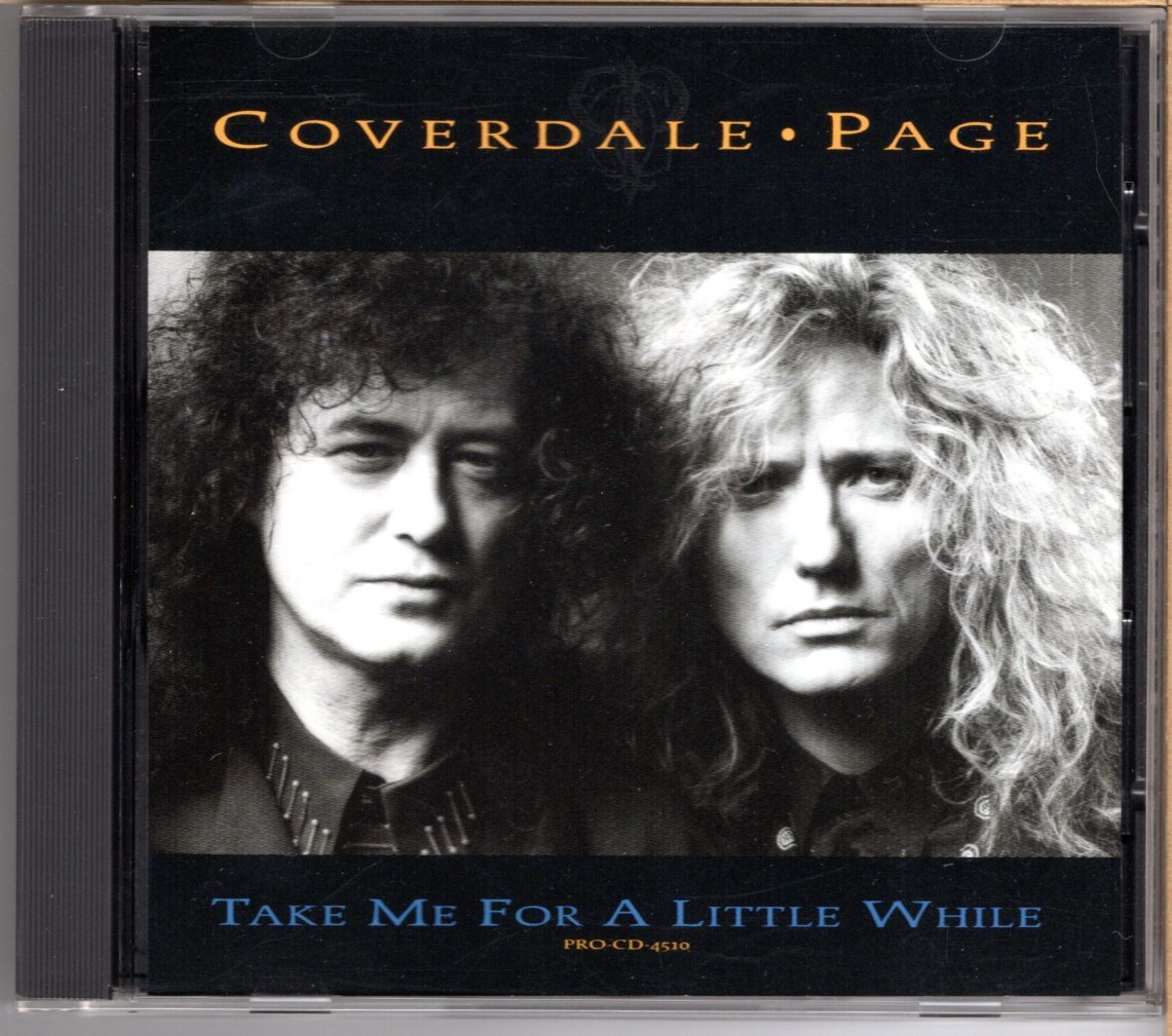 【中古CD】COVERDALE・PAGE / TAKE ME FOR A LITTLE WHILE_画像1