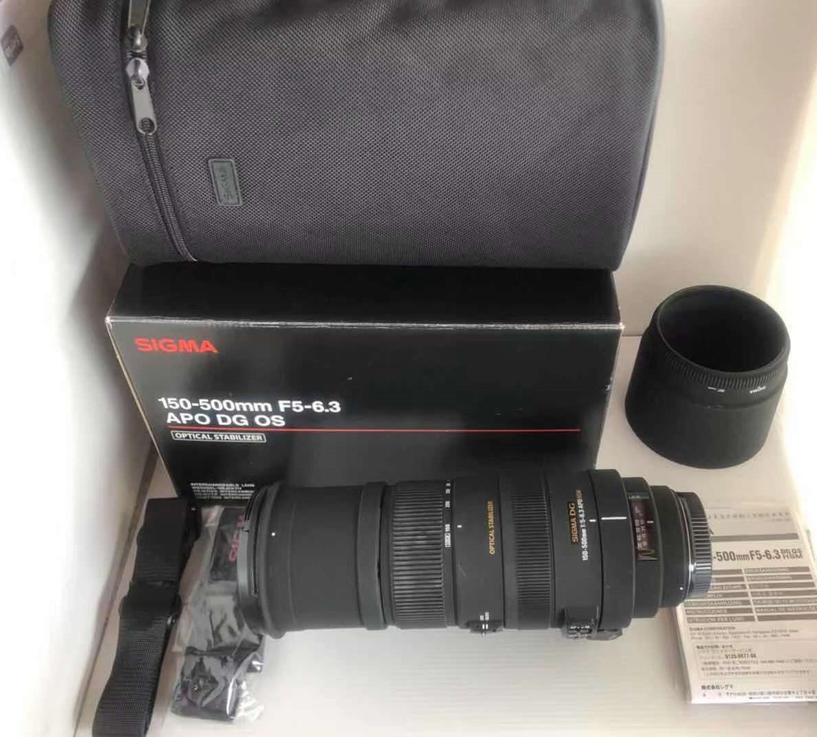 最安 送料無料 SIGMA 150-500mm F5-6 3 DG for canon 用 OS HSM