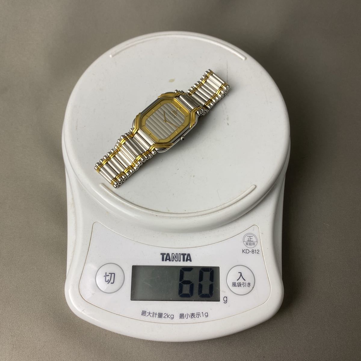 K587 SEIKO CREDOR Seiko Credor наручные часы 2F70-5480 SS×18KT комбинированный 